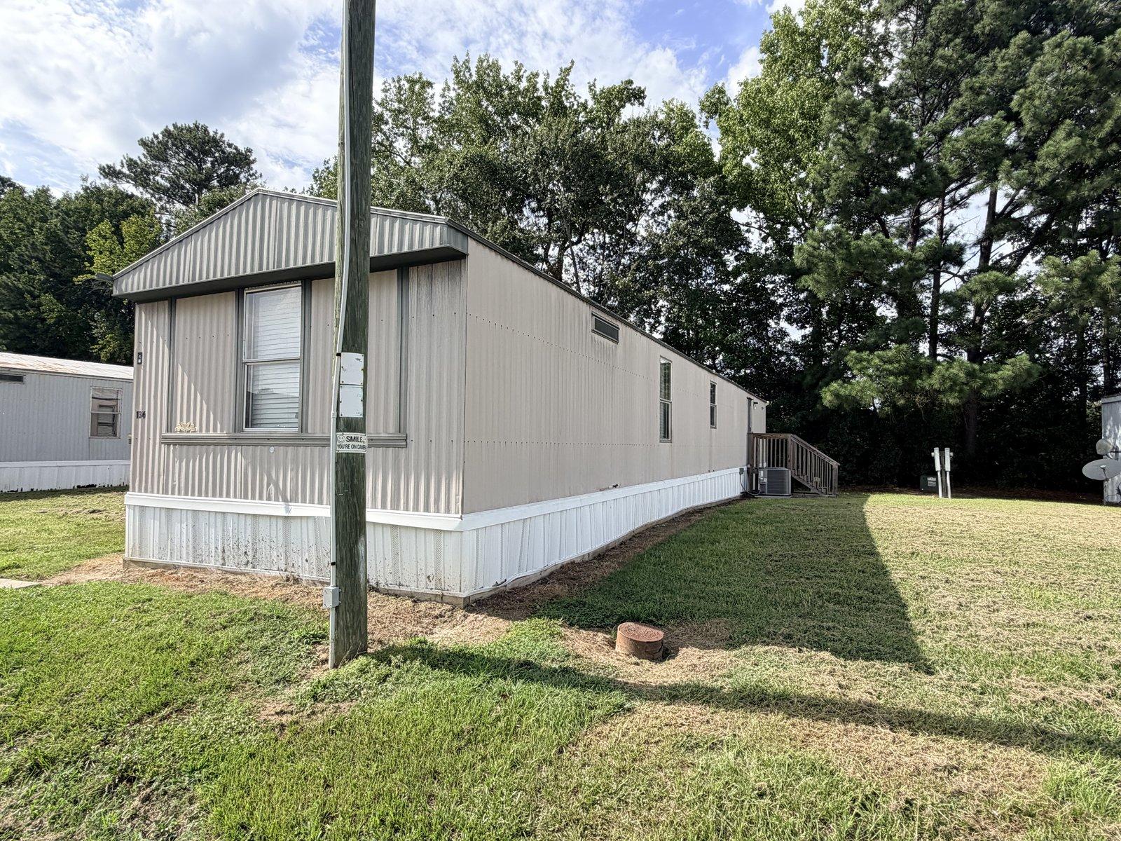 Exterior side view