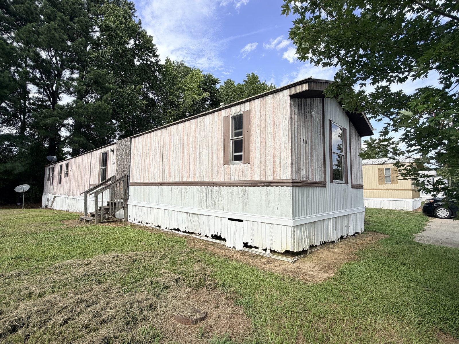Exterior side view