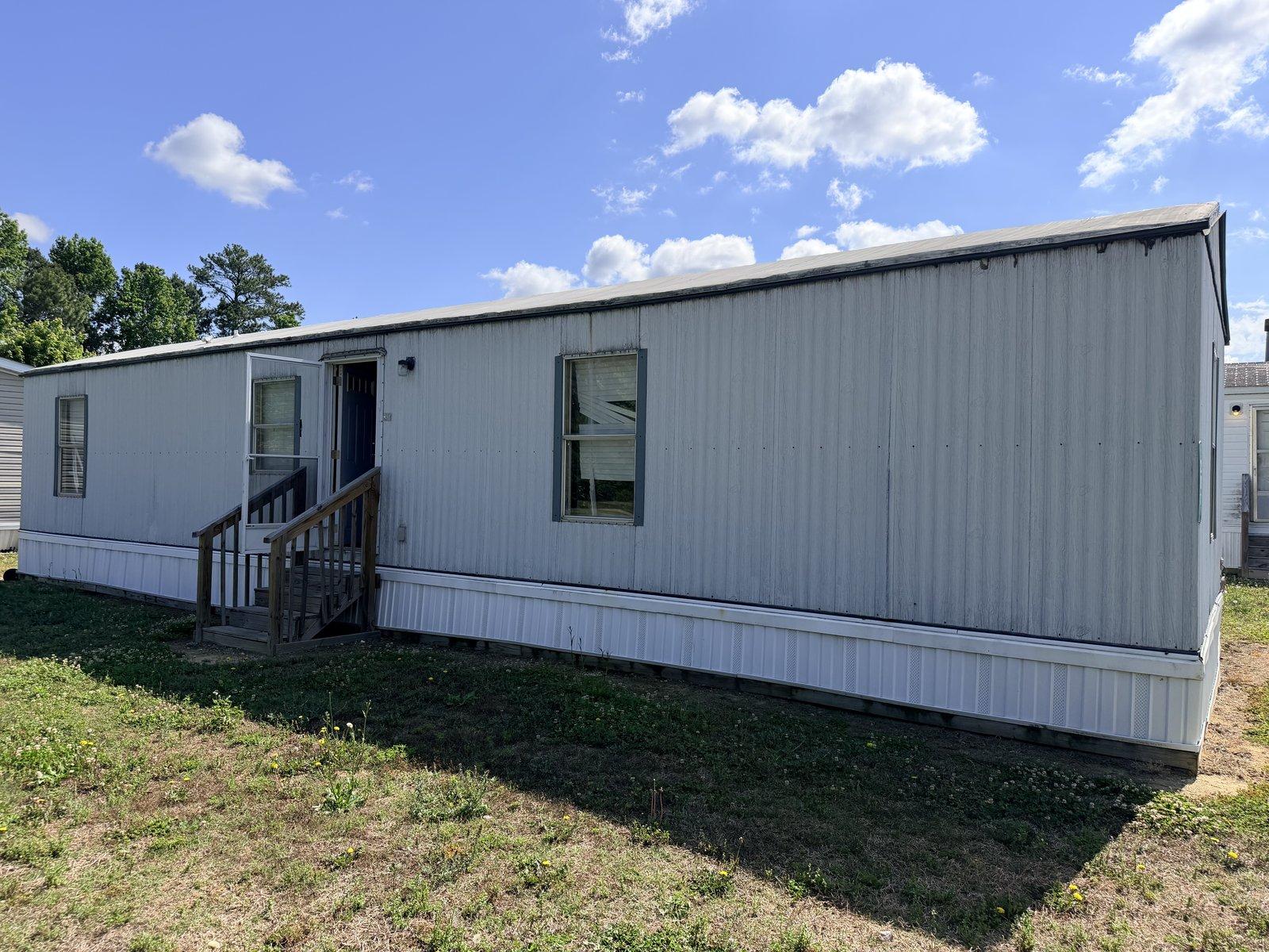Exterior side view