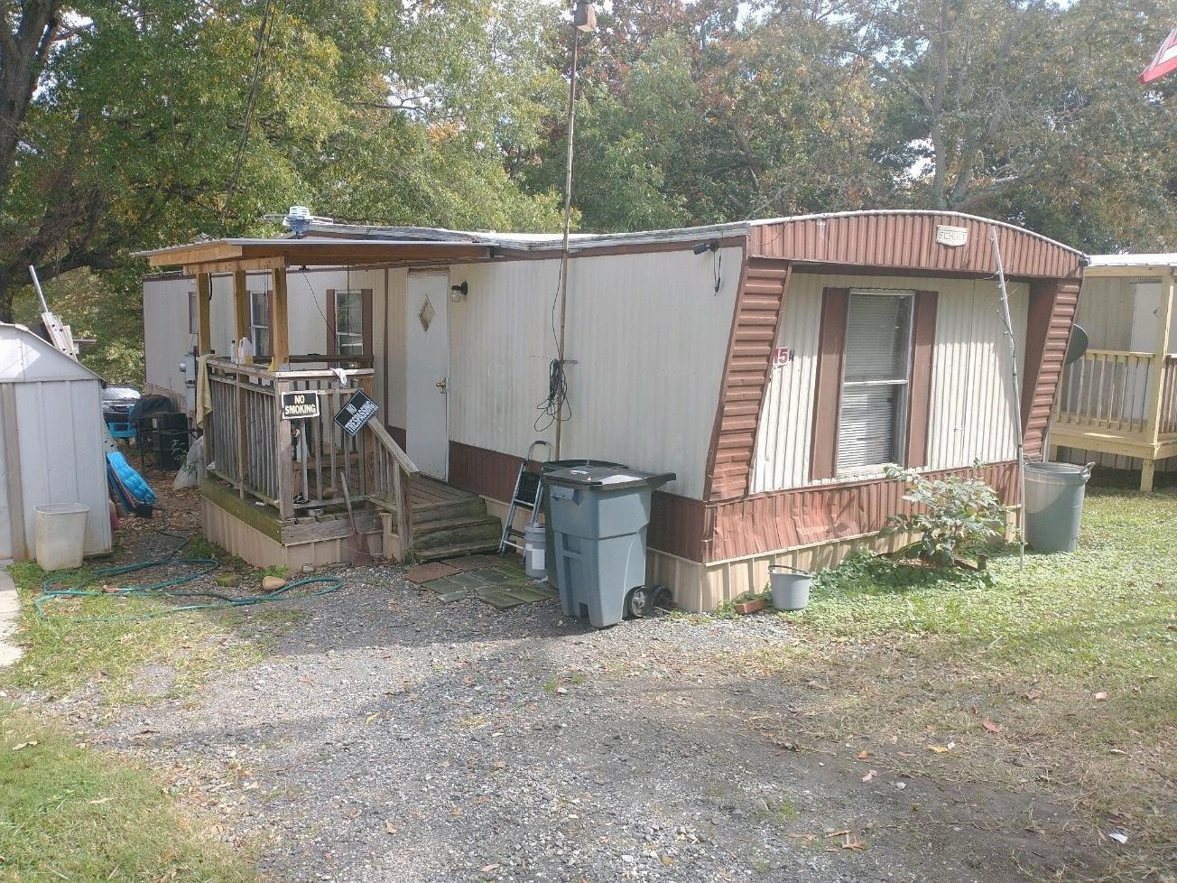 Front exterior with porch